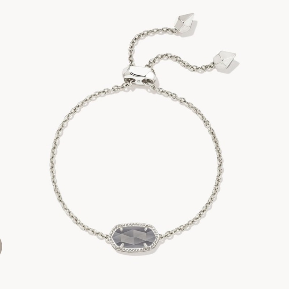 Kendra Scott Elaina Bracelet in Slate Cat’s Eye